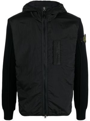 Hette lett jakke Stone Island svart