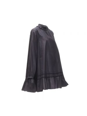 Sukienka bawełniana Dior Vintage czarna