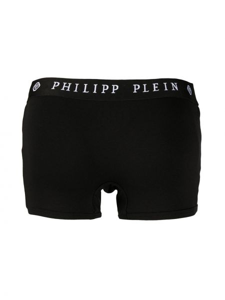 Calcetines con bordado Philipp Plein negro
