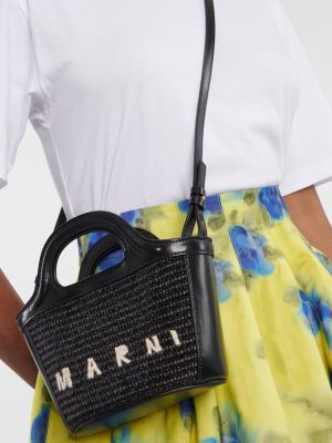 Nákupná taška Marni čierna