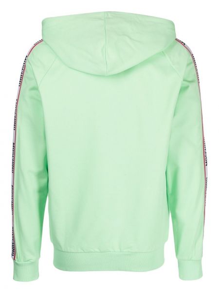 Kapučdžemperis ar rāvējslēdzēju Moschino zaļš