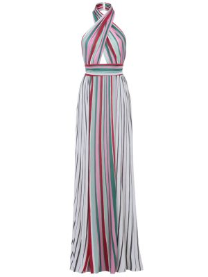 Μάξι φόρεμα με σχέδιο από ζέρσεϋ Elie Saab