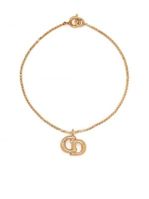 Złota bransoletka Christian Dior