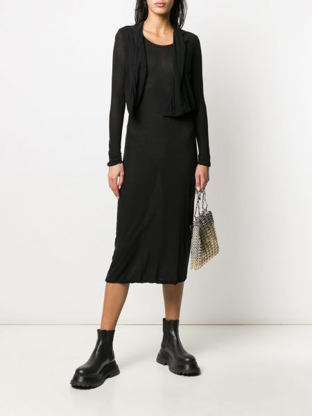 Šaty Yohji Yamamoto Pre-owned černé