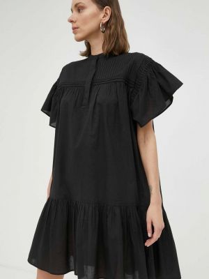 Pamučna mini haljina 2ndday crna