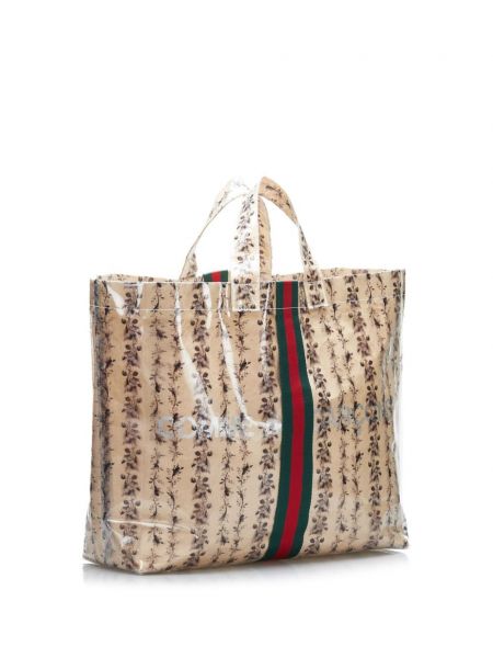Geblümte shopper handtasche Gucci Pre-owned braun