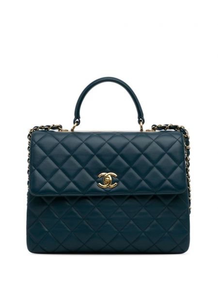 Top Chanel Pre-owned plava
