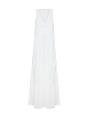 Dlouhé šaty Calli biela