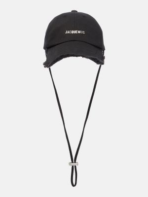 Черная кепка Jacquemus