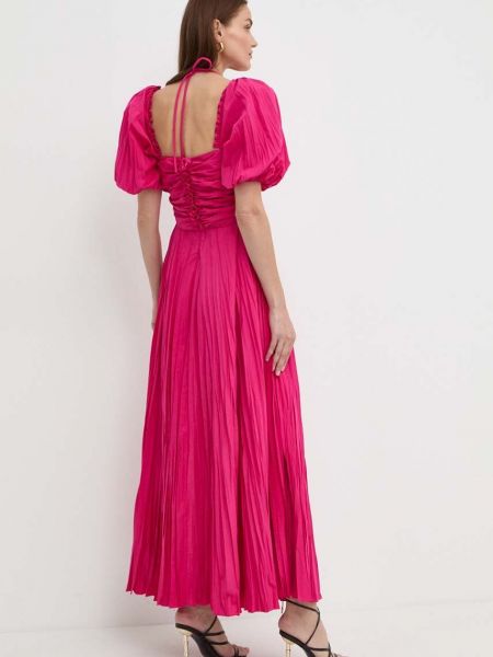 Hosszú ruha Luisa Spagnoli rózsaszín