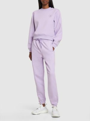 Pantalones de chándal Adidas By Stella Mccartney violeta