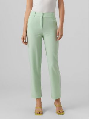 Pantalon droit Vero Moda vert