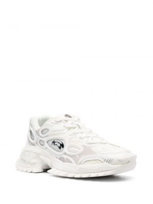 Sneakersy sznurowane koronkowe Rombaut białe