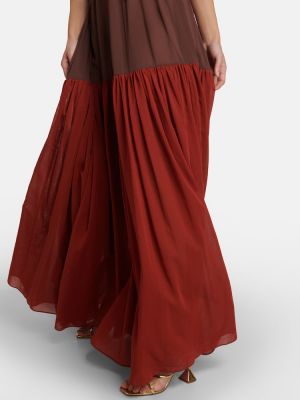Bavlnené dlouhé šaty Nensi Dojaka