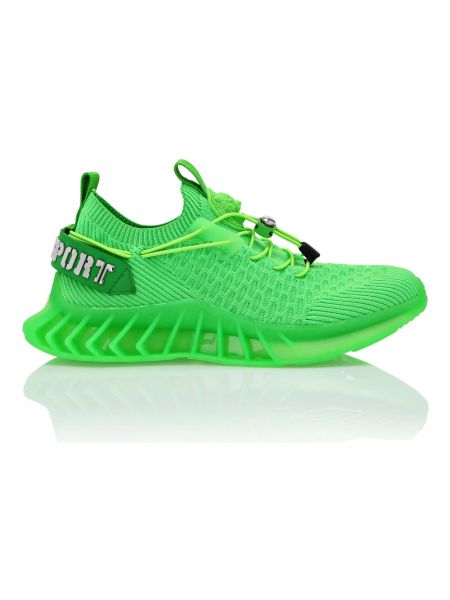 Sneakersy Plein Sport zielone