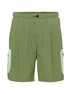 Teplákové nohavice Columbia zelená