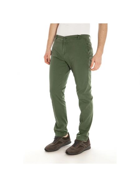 Pantalones chinos Daniele Alessandrini verde