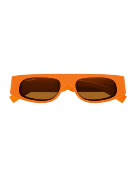 Gafas de sol elegantes Gucci naranja