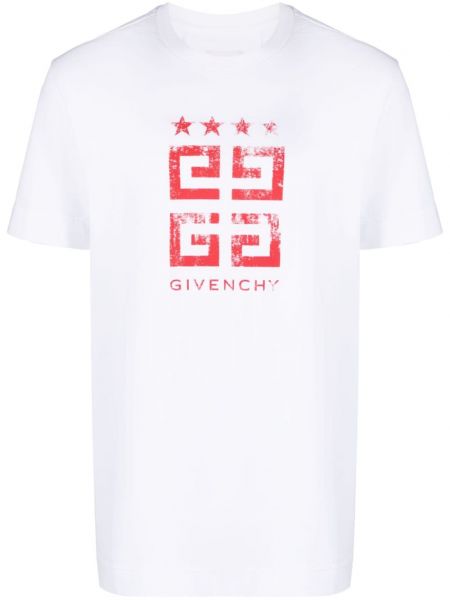 Pamut póló nyomtatás Givenchy