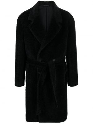Палто от филц Tagliatore черно