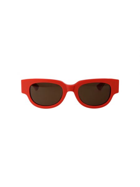 Okulary przeciwsłoneczne Bottega Veneta czerwone
