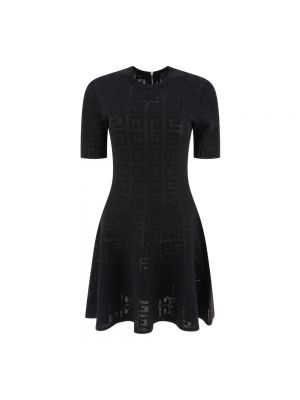 Mini robe en jacquard Givenchy noir