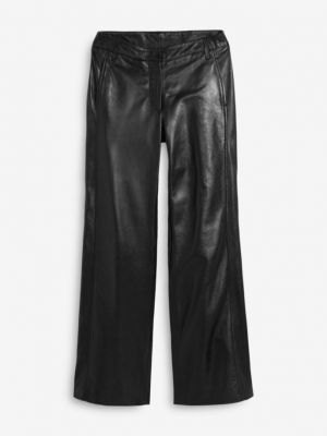 Кожаные брюки Bpc Selection Premium черные