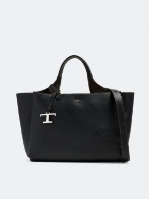 Кожаная сумка Tods черная