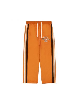 Спортивные штаны Supreme оранжевые