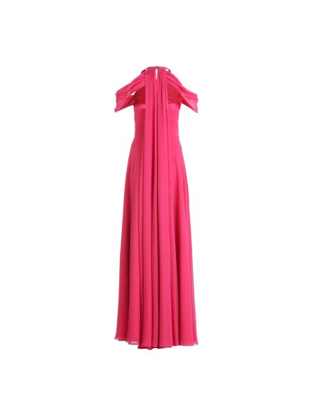 Abendkleid mit v-ausschnitt Vera Mont pink