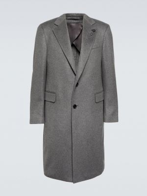 Кашемировое пальто Lardini серое