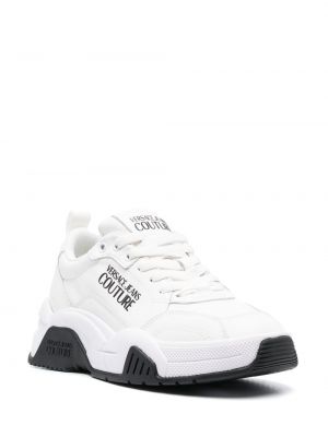 Sneaker mit print Versace Jeans Couture weiß