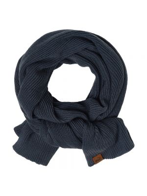 Трикотажный флисовый шарф Buff синий