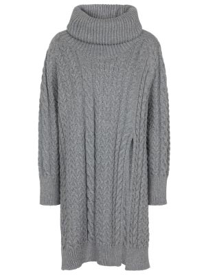 Bavlněný svetr Stella Mccartney šedý