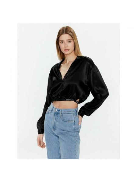Блуза Calvin Klein Jeans, XL [INT] черный