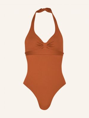 Strój kąpielowy Max Mara Beachwear brązowy