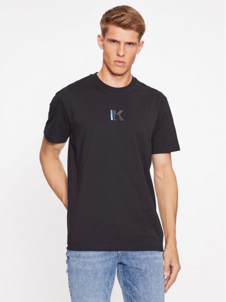 Тениска Karl Lagerfeld Jeans черно