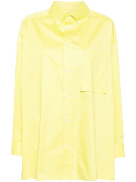 Bavlnená košeľa Darkpark žltá