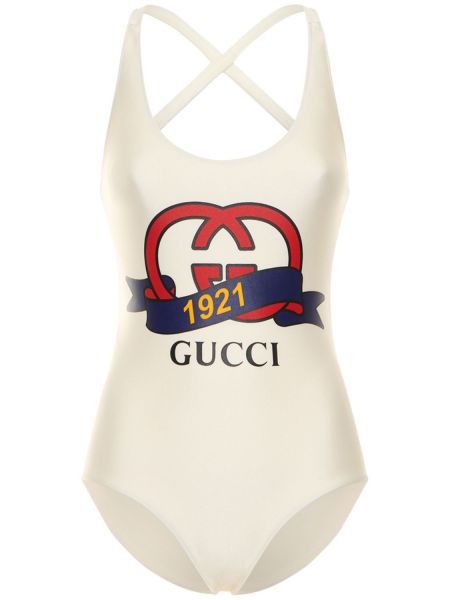 Bañador de tela jersey Gucci