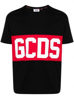 T-shirt en coton à imprimé Gcds