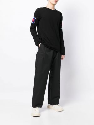 Pulovers ar apaļu kakla izgriezumu Comme Des Garçons Shirt melns