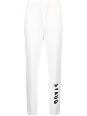 Pantalones de chándal Staud blanco