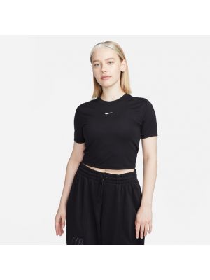 Camiseta slim fit Nike negro