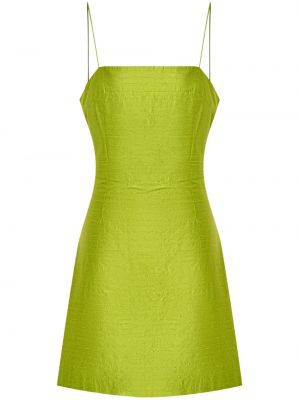 Μεταξωτή κοκτέιλ φόρεμα 12 Storeez πράσινο