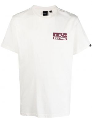 Bavlnené tričko s potlačou Deus Ex Machina