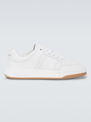 Sneakers di pelle Saint Laurent bianco