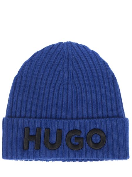 Шапка Hugo синяя