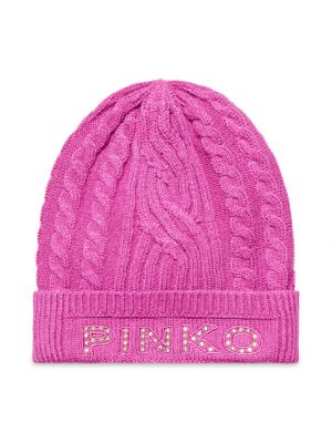 Бамбукова шапка Pinko розово