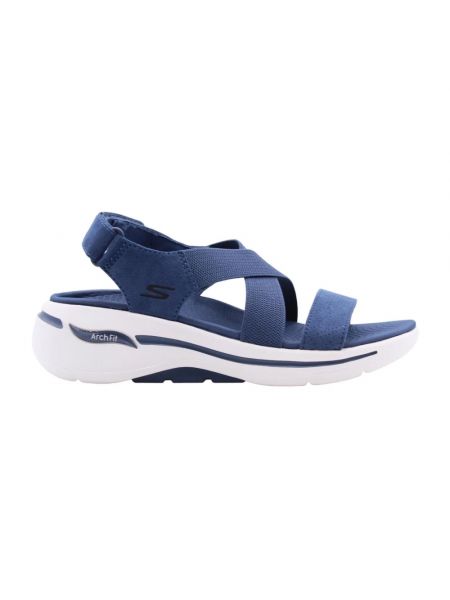 Sandały Skechers niebieskie