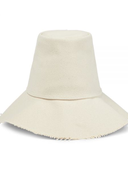 Bavlnená čiapka Chloã© biela